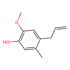 Structure of para-methylguaiacol