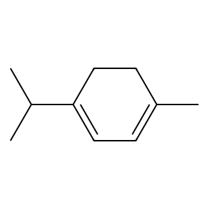 Structure of para-terpinene