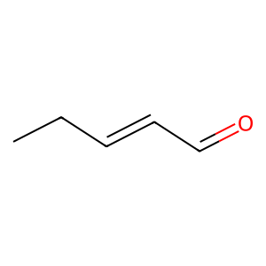 Structure of pent-2-enal