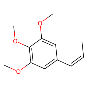 Structure of (z)-isoelemicin