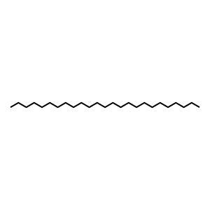 Structure of pentacosane