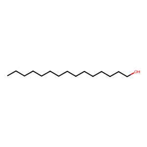 Structure of pentadecanol