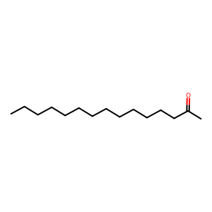Structure of pentadecanone