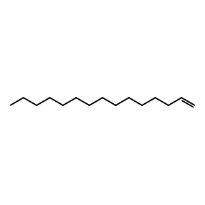 Structure of pentadecene