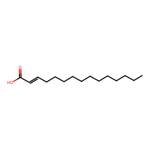 Structure of pentadecenoic acid