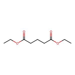 Structure of pentanedioic acid diethyl ester