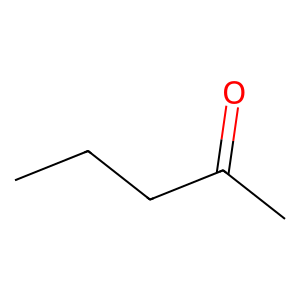 Structure of pentanone