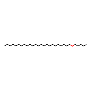 Structure of pentyl tetracosyl ether