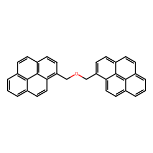Structure of pentylmethyl ether