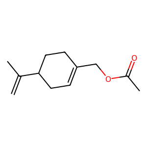 Structure of perilla acetate