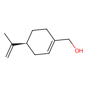 Structure of perilla alcohol