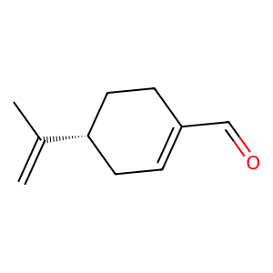 Structure of perillaaldehyde