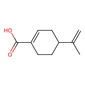 Structure of perillic acid