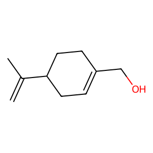 Structure of perillyl alcohol