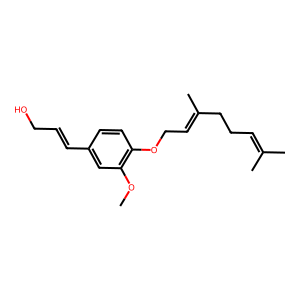 Structure of peryl alcohol