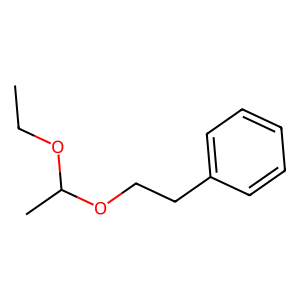Structure of phenethyl acetal
