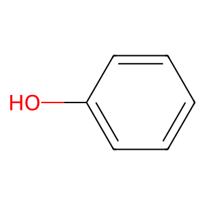 Structure of phenol
