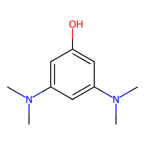 Structure of phenol, 2-[[n,n-dimethylamino) me