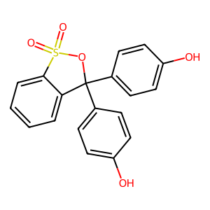 Structure of phenols