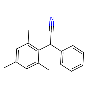 Structure of phenyl acetonitrite