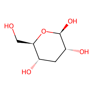 Structure of phenyl-3-deoxy-beta-d-ribo-hexapy-ranoside