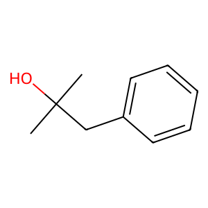Structure of phenyl-tert-butanol