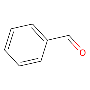 Structure of phenylmethanal