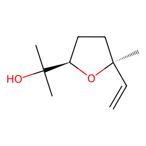 Structure of (z)-linalool oxide