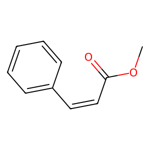 Structure of (z)-methyl cinnamate
