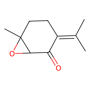 Structure of piperitenone oxide