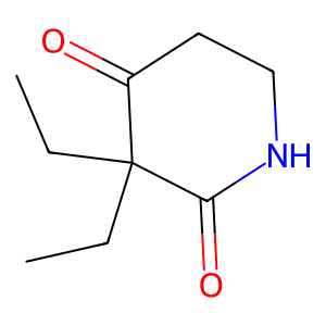 Structure of piperitione