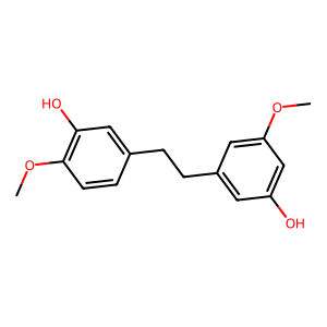 Structure of piperitol isomer