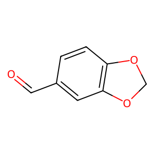 Structure of piperonal