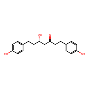 Structure of platyphyllol