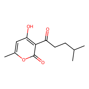 Structure of pogostone