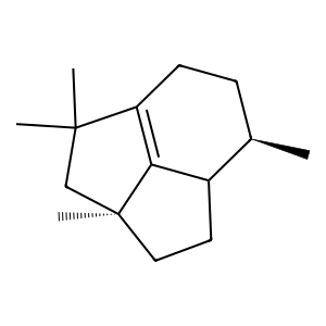 Structure of presilphiperfol-7-ene