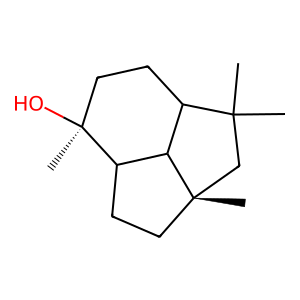 Structure of presilphiperfolane-9-alpha-ol