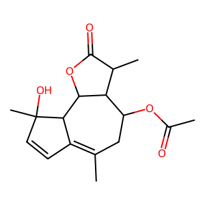 Structure of prochamazulene