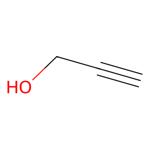 Structure of propargyl alcohol
