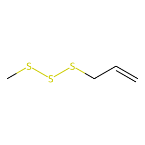 Structure of propyl-2-propenyl trisulfide