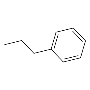 Structure of propylbenzene
