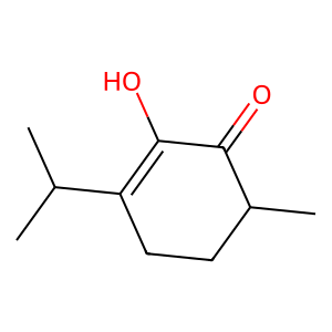 Structure of psi-diosphenol
