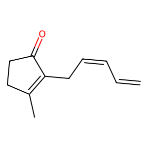 Structure of pyrethrone