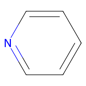 Structure of pyridine