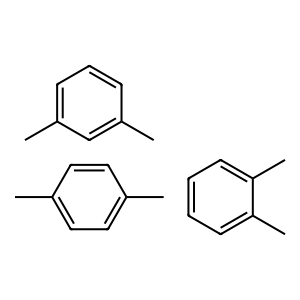 Structure of q-xylene