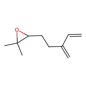 Structure of rnyrcene