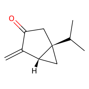 Structure of sabinine