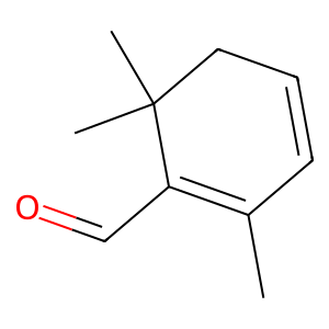 Structure of safranal