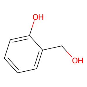 Structure of salicylic alcohol