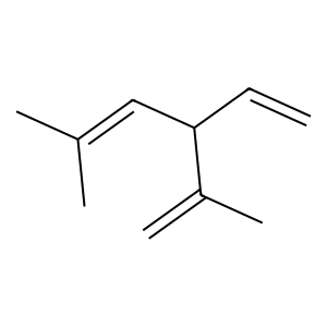Structure of santalina triene